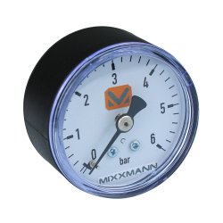 Air pressure gauge 0-6 bar MIXXMANN S3/S3+